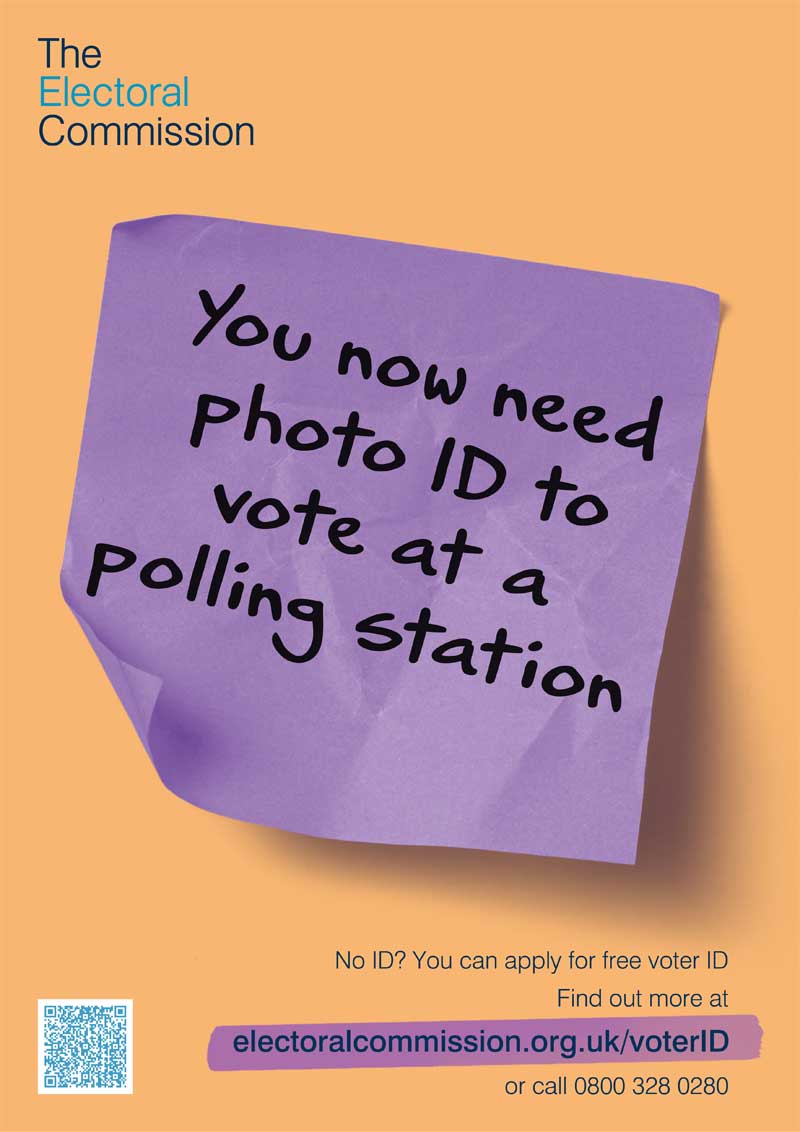 IMPORTANT New Voter ID Requirements Walsham Le Willows